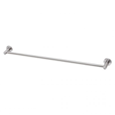 Radii Stainless Steel Single Phoenix Towel Rail Round Plate 800mm